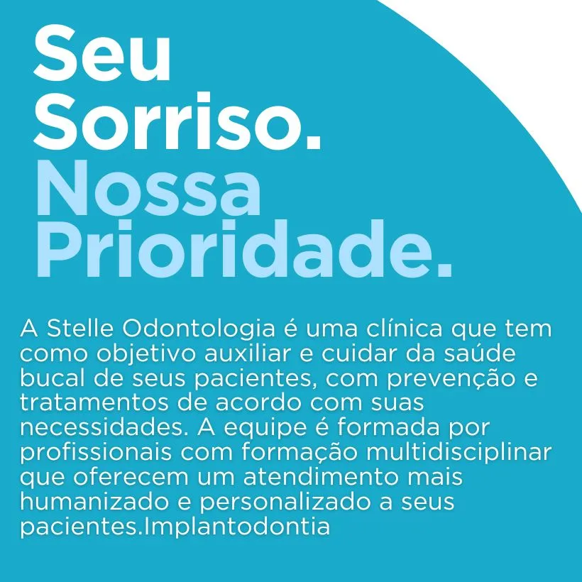 Sorriso bonito e saudável após tratamento odontológico na Stelle Odontologia - Dentista na Taquara